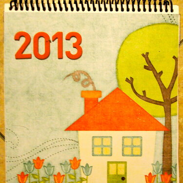 2013 Calendar cover