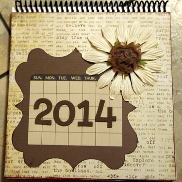 2014 Calendar cover