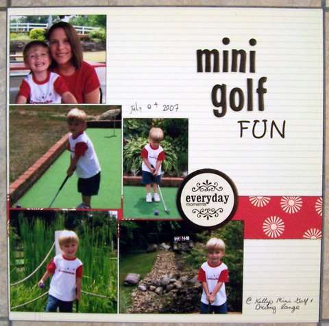 Mini Golf Fun