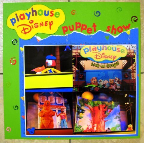 Playhouse Disney Puppet Show - lift challenge
