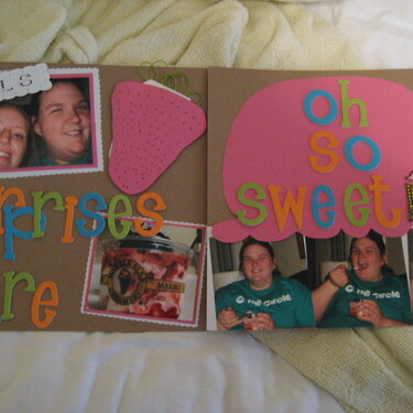 Surprises are Oh So Sweet BOTH pages