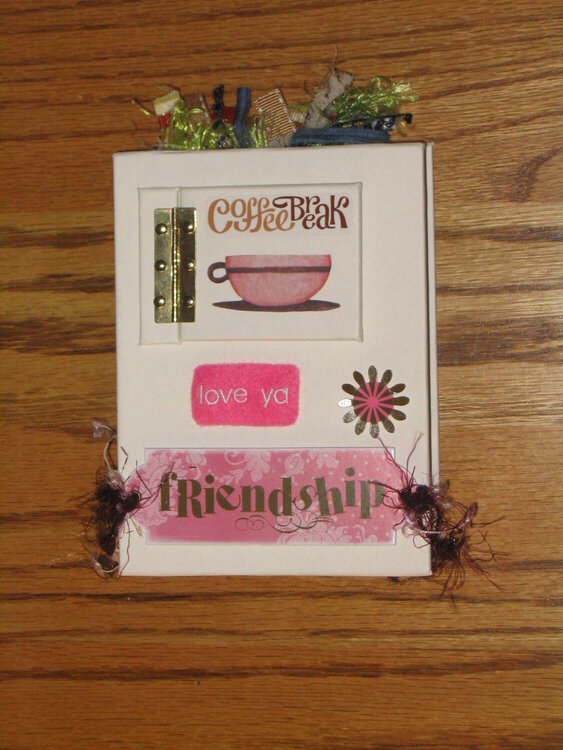 Front cover of Lisa&#039;s mini book