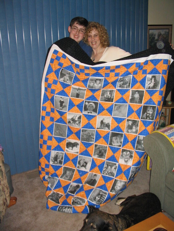 Photo quilt