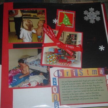 Christmas Eve Layout 2006 Part 1