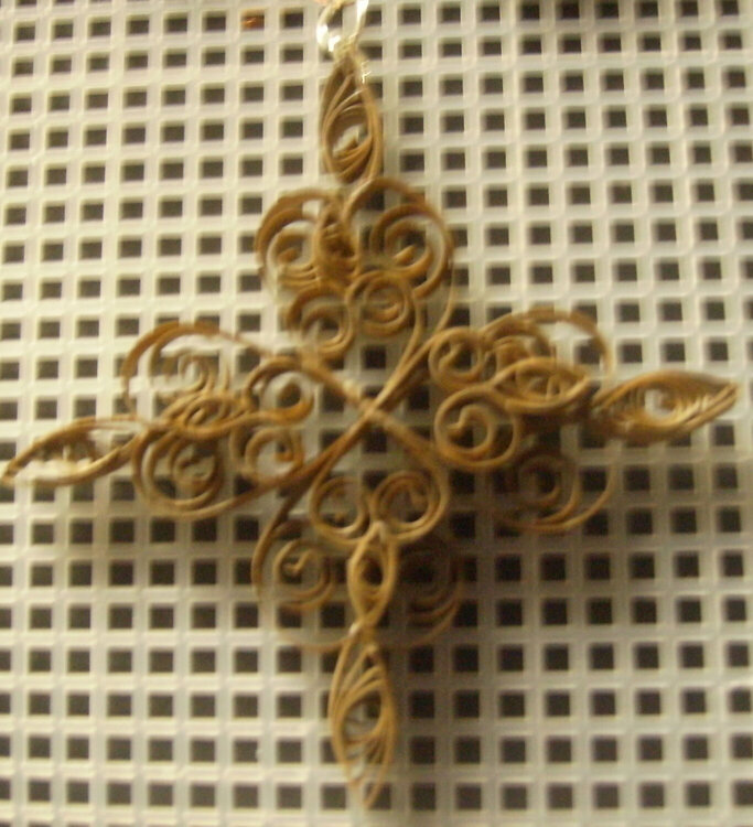 Gold pendents