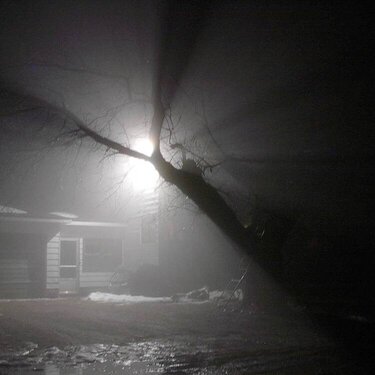 Foggy, foggy night...light