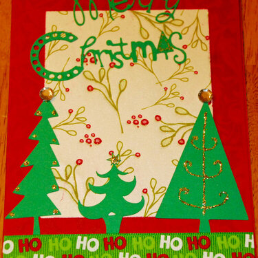 Winter Holiday Card Swap - Front of Card