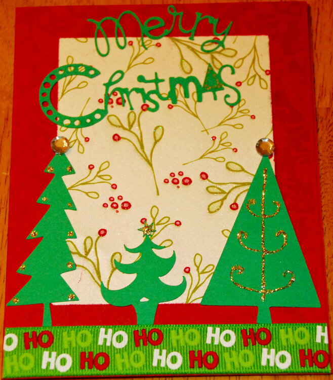 Winter Holiday Card Swap - Front of Card