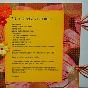 6x6 ABC Dessert Recipe Swap &quot;Butterfinger Cookies&quot;