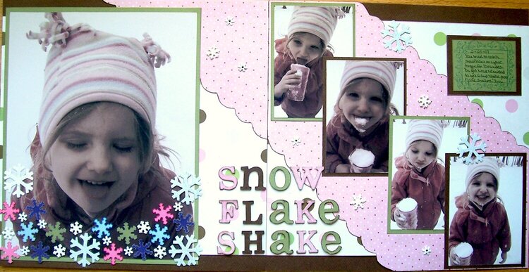 Snow flake shake