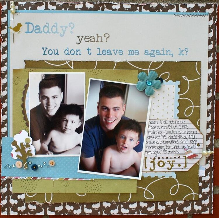 Daddy? **My Scrapbook Nook May kit**