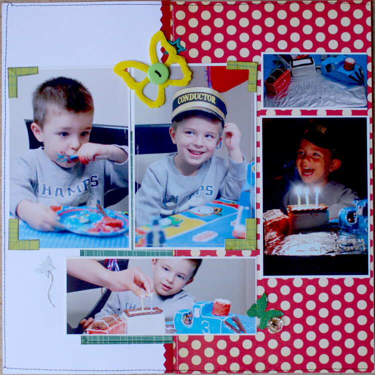 left page of &quot;3&quot; **My Scrapbook Nook**