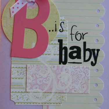 B is for Baby Card