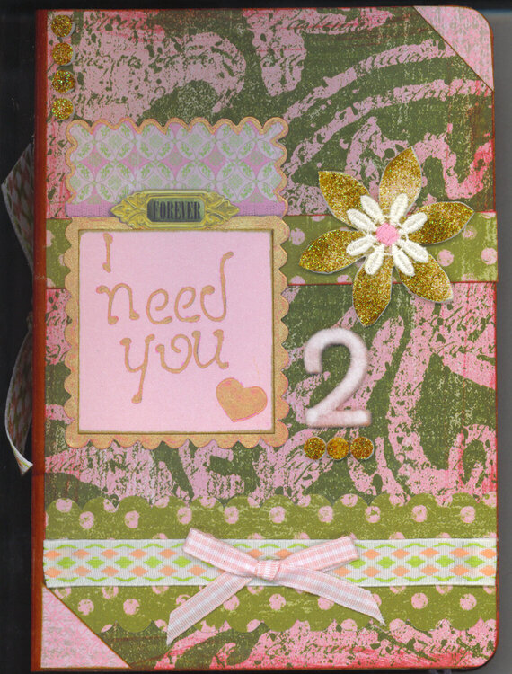 Mary&#039;s Chipboard Book-Cover