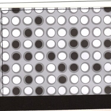 Black and White Photo Mat for IamSamScrapper&#039;s Swap