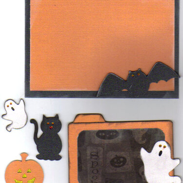 TJCraftyWitch&#039;s Seasons Mini Page Kit - Halloween