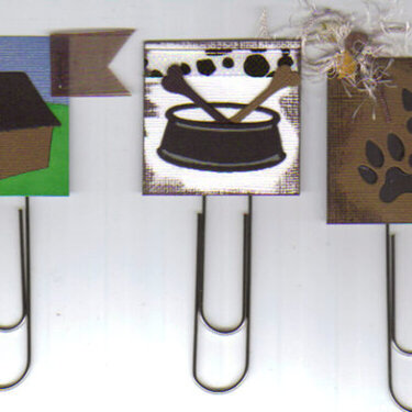 ScrappyChicDesign&#039;s Jumbo Paper Clips Pets &amp; Zoo