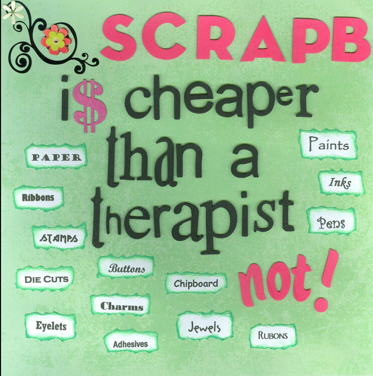 Cheap Therapy? Page 1