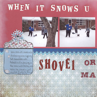 Shovel or Make Snow Angels? Page 1