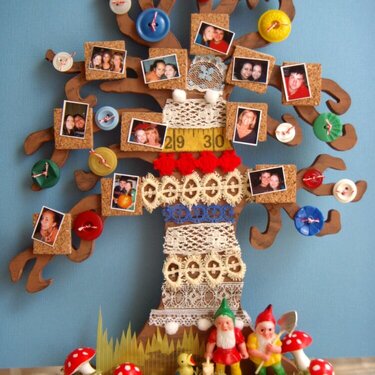 Whimsical Photo Memory Tree *Inspired by Amelie*