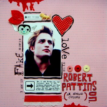 I Am in Fake Movie Love with Robert Pattinson.