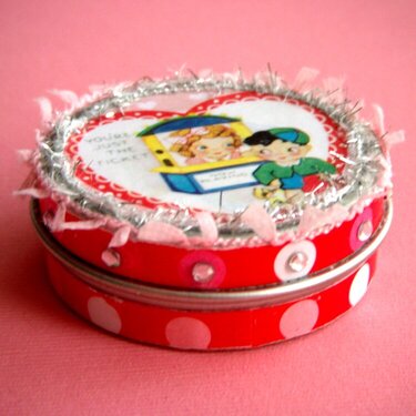Teeny Tiny Valentine&#039;s Day Tin