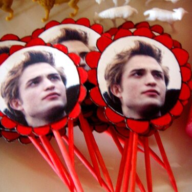 Edward Cullen Cupcake Toppers