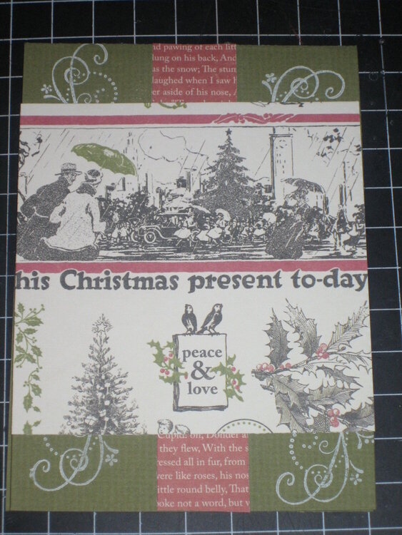 Single Christmas Card