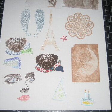 A sneak peek at some of my new stamps!