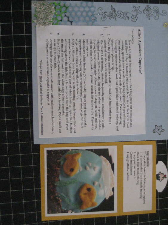 Aquarium Cupcake Recipe