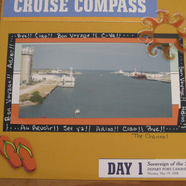 Day 1 - Depart Port Canaveral