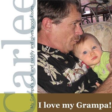 I Love my Grampa!  (Big Picture Digi Class #1)