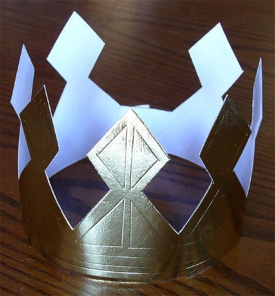 Duct Tape Tiara inspired by Sally Jean and Tim Holtz