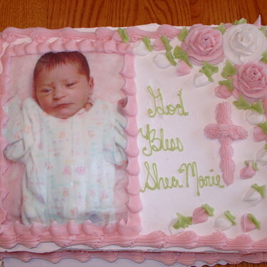 cake for my neice&#039;s christening!