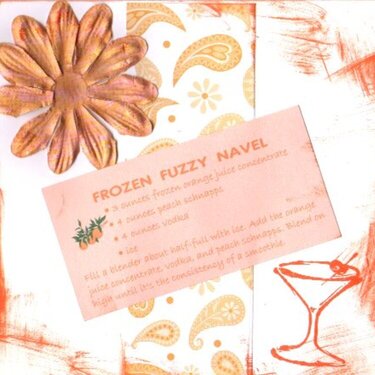 Frozen Fuzzy Navel - Girls Night Out