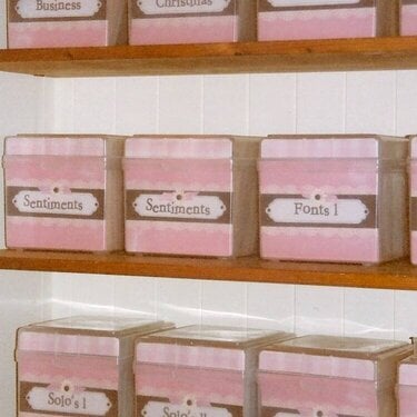 Acrylic Stamp Storage