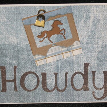 Howdy card