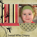 Sweet little Chiara