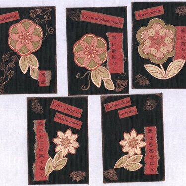 ATCs 1-5: Love in Japanese