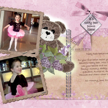 Teddy Bear Ballerina