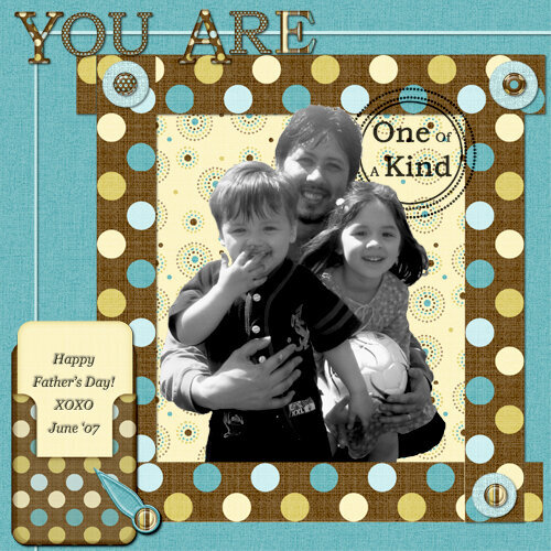 You Are One of a Kind (Father&#039;s Day Card)