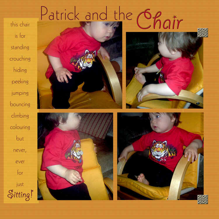 Patrick and the Chair