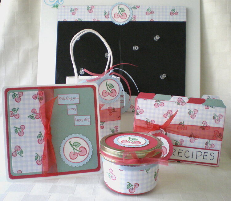 Cherry Kitchen Gift Set