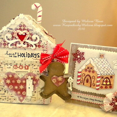 Gingerbread House Tin and Card