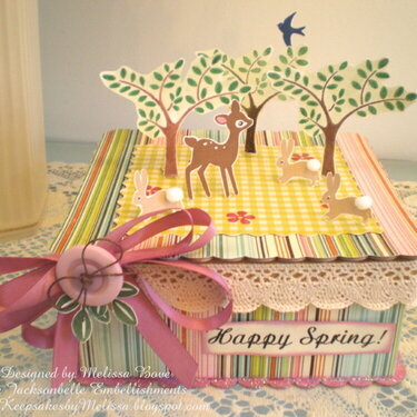 Happy Spring! {Altered Box}