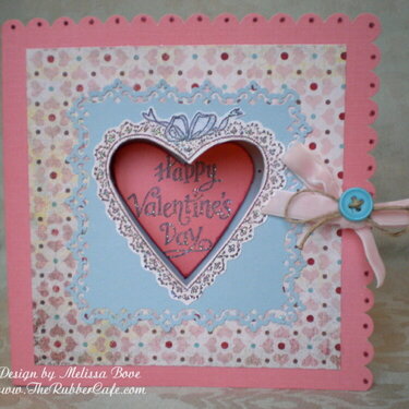 Happy Valentine&#039;s Day {Cut Out Card}