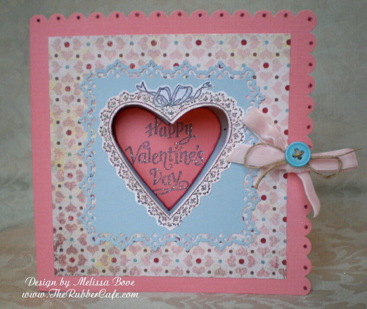 Happy Valentine&#039;s Day {Cut Out Card}