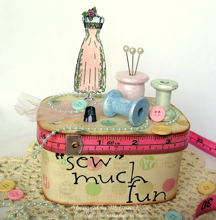 &quot;Sew&quot; Much Fun sewing box