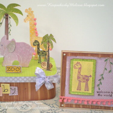 Baby Zoo Box w/ Matching Card
