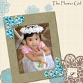 The flower girl
